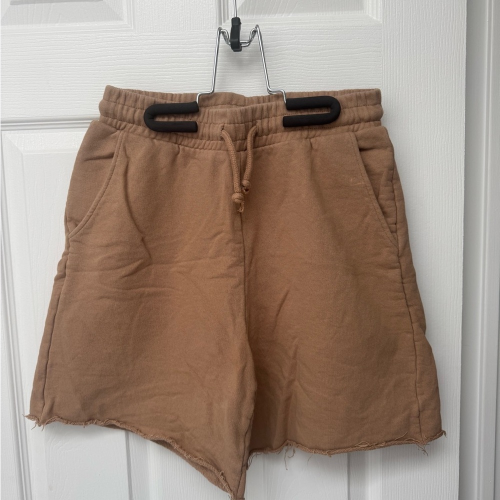 H&M Brown Athletic Shorts for Women